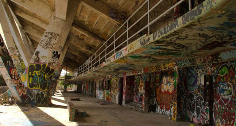 Exposición sobre el Miami Marine Stadium